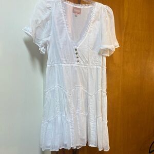 Show Me Your Mumu White Dress